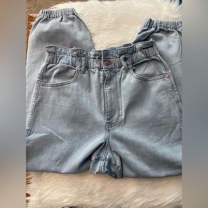 Express jogger style denim pants